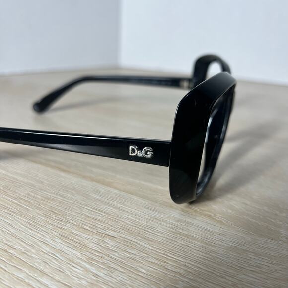 Dolce & Gabbana DD8075 501/T3 Black Oversized Sunglasses 58-16-135 FRAMES ONLY main image 7